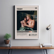 Troy Movie Poster, Wolfgang Petersen, Minimalist Movie Poster
