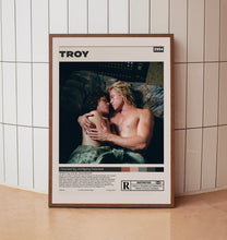 Troy Movie Poster, Wolfgang Petersen, Minimalist Movie Poster