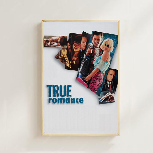 True Romance (1993)--Movie  Poster(Regular Style) Art Prints,Home Decor,Vintage Movie Poster,Canvas Poster 1645405669 - Copy