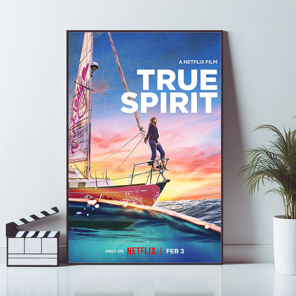 True Spirit Movie Poster, Wall Art Prints, Canvas Material Gift, High quality Canvas art print, Home Decor, Keepsake 1650261186