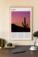 Tucson Arizona Wall Art  Poster Tucson Arizona Black White Poster  Poster Art Gift 1680225686