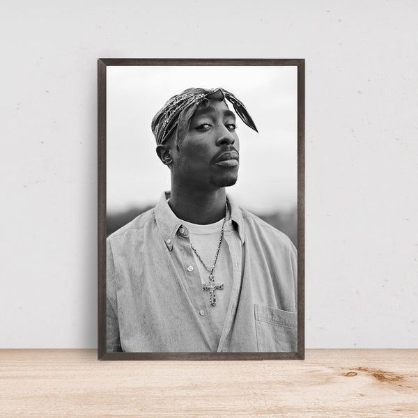 Tupac Shakur 2Pac Music Rapper Art Poster,Room Decor Wall Art, 1586609866