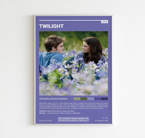Twilight Movie Poster  Minimalist Movie Poster  Vintage Retro Art Print  Custom Poster Wall Art Print  Couple Gift  Home decor 1595982548 - Copy