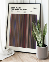 Twin Peaks Fire Walk With Me Movie Barcode Print, Twin Peaks Print, Twin Peaks Poster, Twin Peaks Wall Art, Twin Peaks Art Print 1627717624