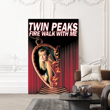 Twin Peaks Fire Walk with Me Movie Poster - High Quality Canvas Art Print - Room Decoration - Art Poster For Gift 1615722702