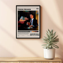 Twin Peaks Poster, Mark Frost, David Lynch,Minimalist Tv Series, Vintage Retro Art,Tv Series Poster