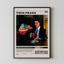 Twin Peaks Poster, Mark Frost, Minimalist Tv Series, Tv Series Poster