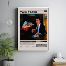 Twin Peaks Poster, Mark Frost, Minimalist Tv Series, Tv Series Poster
