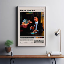 Twin Peaks Poster, Mark Frost, Minimalist Tv Series, Tv Series Poster
