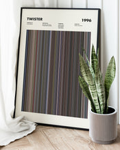 Twister Movie Barcode Print, Twister Print, Twister Poster, Twister Wall Art, Twister Art Print, Twister Frames Print, Movie Buff Gift 1617491862