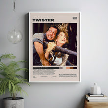 Twister Movie Poster, Jan de Bont, Minimalist Movie Poster