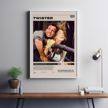 Twister Movie Poster, Jan de Bont, Minimalist Movie Poster