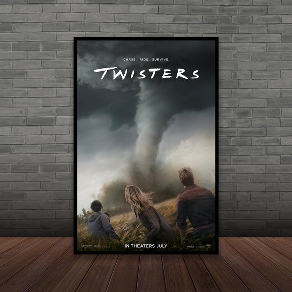 Twisters (2024) Movie Poster Classic Film, Wall Art, Room Decor, Home Decor, Art Poster Gifts, Poster custom Canvas printing 1676877264