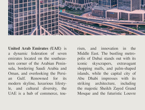 UAE United Arab Emirates Print Dubai Wall Art Abu Dhabi UAE United Arab Emirates Poster Poster  Poster Art Gift 1690138462