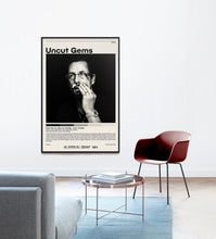 Uncut Gems Movie Poster  Benny Safdie, Josh Safdie Minimalist Movie Poster, Vintage Retro Art, Custom Poster, Wall Art Print, Home Decor 1229985200