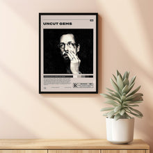 Uncut Gems, Benny Safdie, Josh Safdie, Minimalist Movie Poster