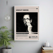 Uncut Gems, Benny Safdie, Josh Safdie, Minimalist Movie Poster