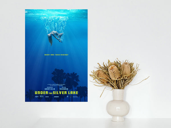 Under the Silver Lake Poster 2023 Movie  Poster Gift  Bedroom Dormitory Wall Decoration 1577726376