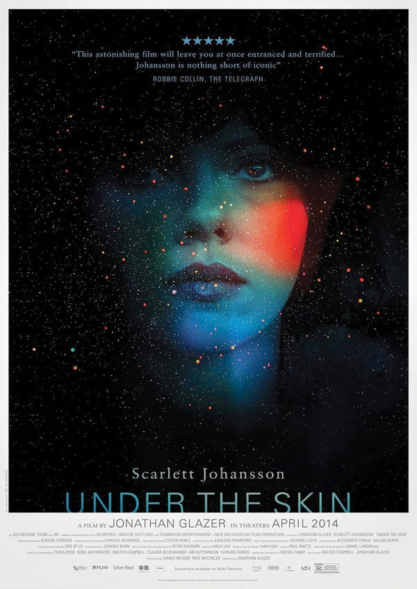 Under the Skin Alternative Film Poster Print Wall Art Poster 1579503561