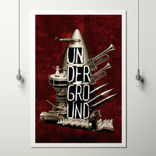 Underground Movie Poster, Room Decor, Home Decor, Art Poster for Gift