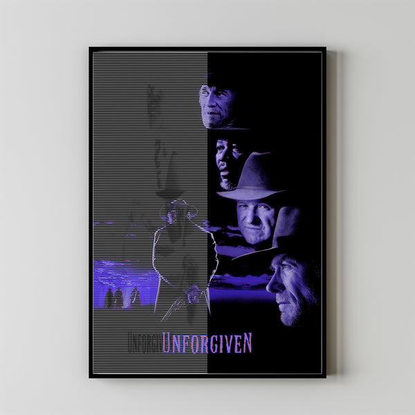 Unforgiven Movie Poster,Film Fan Collectibles,Vintage Movie Poster,Home Decor,Wall Art,Poster Gifts