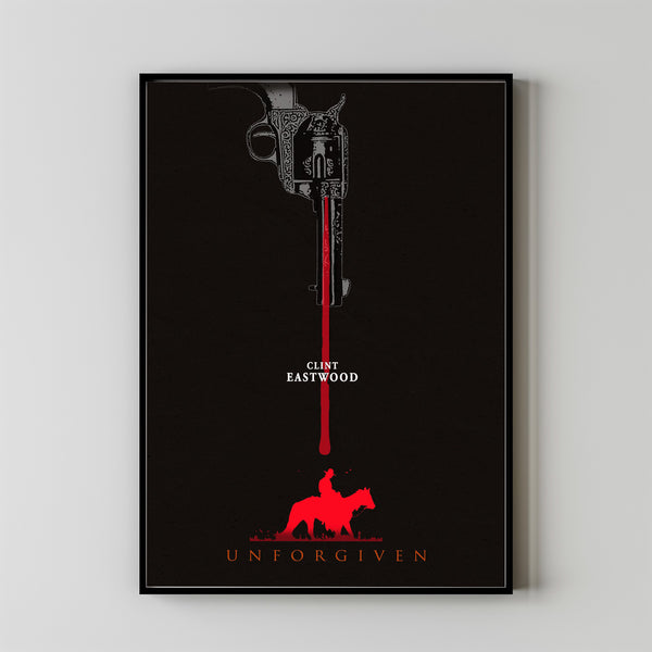 Unforgiven Movie Poster,Film Fan Collectibles,Vintage Movie Poster,Home Decor,Wall Art,Poster Gifts 2