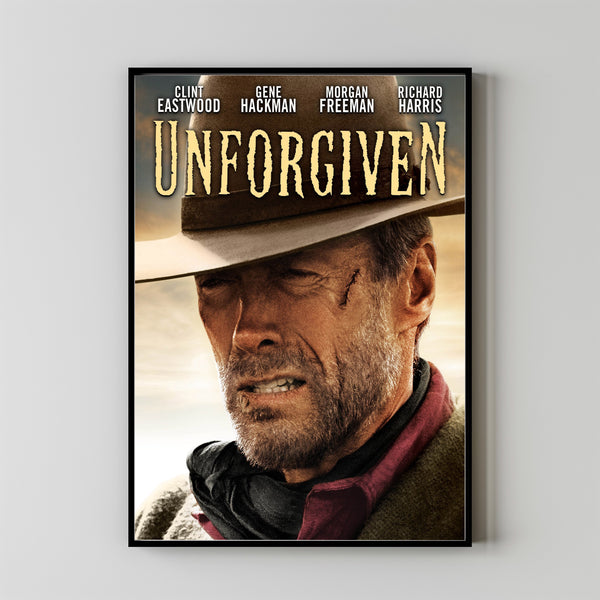Unforgiven Movie Poster,Film Fan Collectibles,Vintage Movie Poster,Home Decor,Wall Art,Poster Gifts 4