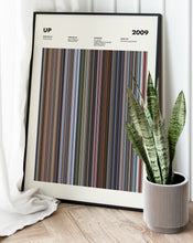 Up Movie Barcode Print, Up Print, Up Poster, Up Wall Art, Up Art Print, Up Frames Print, Movie Buff Gift 1617491970