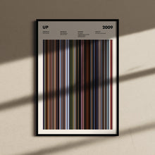 Up Movie Barcode Print, Up Print, Up Poster, Up Wall Art, Up Art Print, Up Frames Print, Movie Buff Gift 1617491970