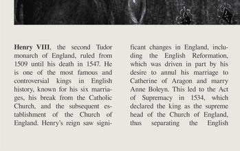 VIII. Henry Wall Art  Poster King of England Henry 8 Black White Poster  Poster Art Gift 1682562162