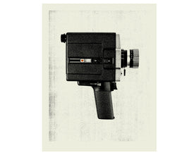 VINTAGE CAMERA LOVE - Art Print, Poster, Heart, Music, Nursery, Boutique, Hipster, Vintage Style, Retro Home 104422582