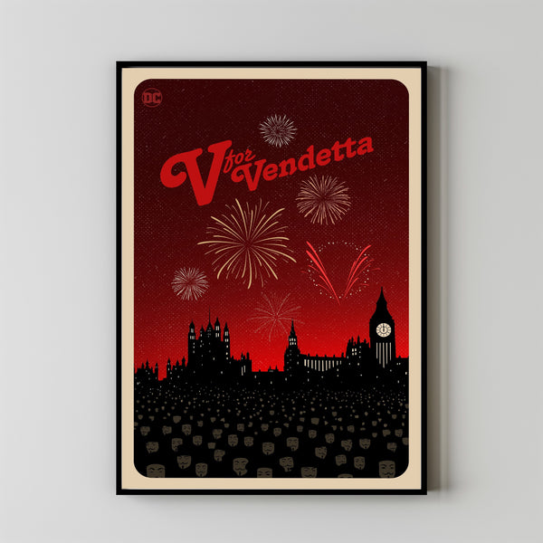 V for Vendetta Movie Poster,Film Fan Collectibles,Vintage Movie Poster,Home Decor,Wall Art,Poster Gifts 1