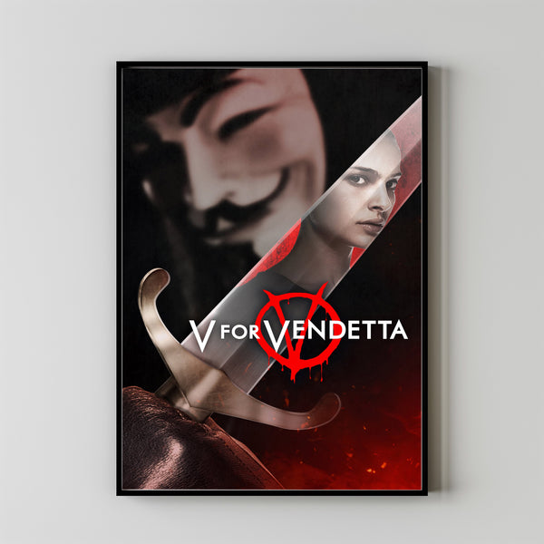 V for Vendetta Movie Poster,Film Fan Collectibles,Vintage Movie Poster,Home Decor,Wall Art,Poster Gifts 2