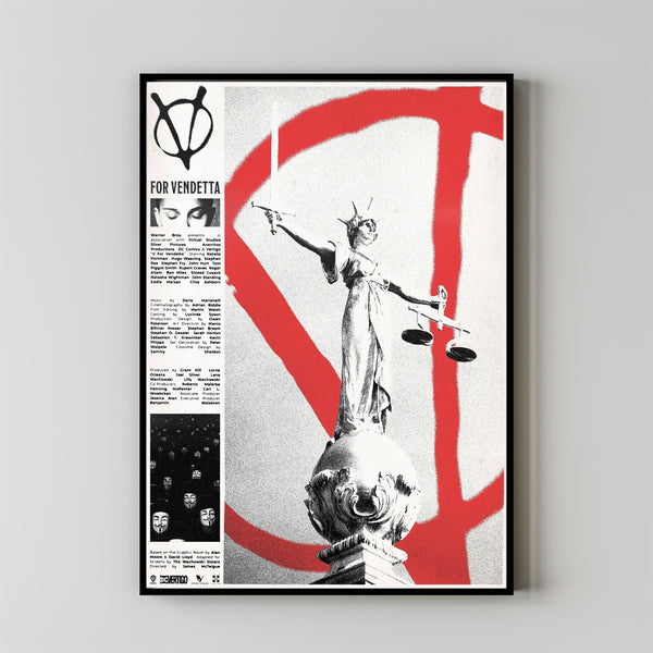 V for Vendetta Movie Poster,Film Fan Collectibles,Vintage Movie Poster,Home Decor,Wall Art,Poster Gifts 4