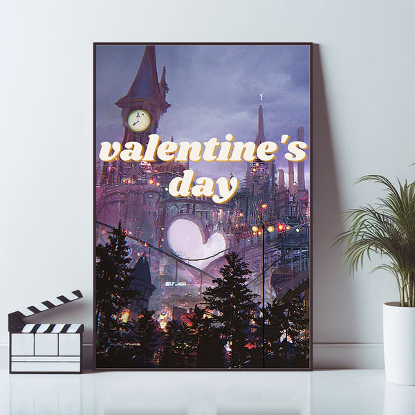 Valentine's Day Movie Poster, Wall Art Prints, Art Poster, Canvas Material Gift, Keepsake, Home Decor, Live Room Wall Art 1591086561
