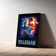 Valerian and the City of a Thousand Planets  Movie Poster, Art Poster, Home Decor, Canvas Material Gift, High Quality Reproduction, Keepsake 1630784351