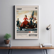 Veep Poster, Armando Iannucci, Minimalist Tv Series, Vintage Retro Art,Tv Series Poster,Home Decor