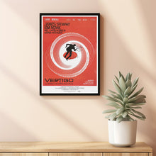 Vertigo Movie Poster Print, Canvas Wall Art, Room Decor, Movie Art