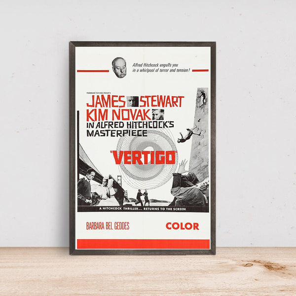 Vertigo Movie Poster, Room Decor, Home Decor, Art Poster for Gift 1600771895