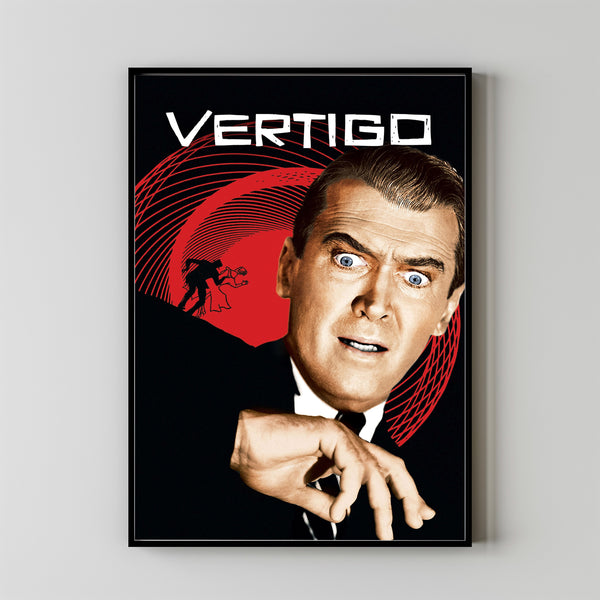 Vertigo (1958) Poster Art Print Movie Posters Gift for Movie lovers 2