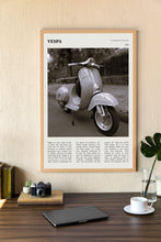 Vespa Scooter Wall Art Vintage Moped Italy  Poster Vespa Motorcycle Black White Poster  Poster Art Gift 1702113579 2897