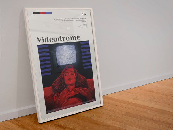 Videodrome 1983 Poster Wall Art  Poster Gift Videodrome Horror Movie David Cronenberg science fiction body horror film 1561033696