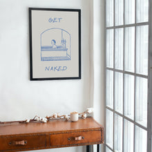Vintage Bath Art Funny Bathroom Print Retro Bathroom Decor Man in Bath Art Print Minimalist Bathtub Poster  Wall Art 1 Print 1484501434