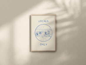 Vintage Coastal Art Minimalist Beach House Decor Beachy Wall Art Retro Beach Print Trendy Vintage Ocean Print  Wall Art 1 Print 1491724260