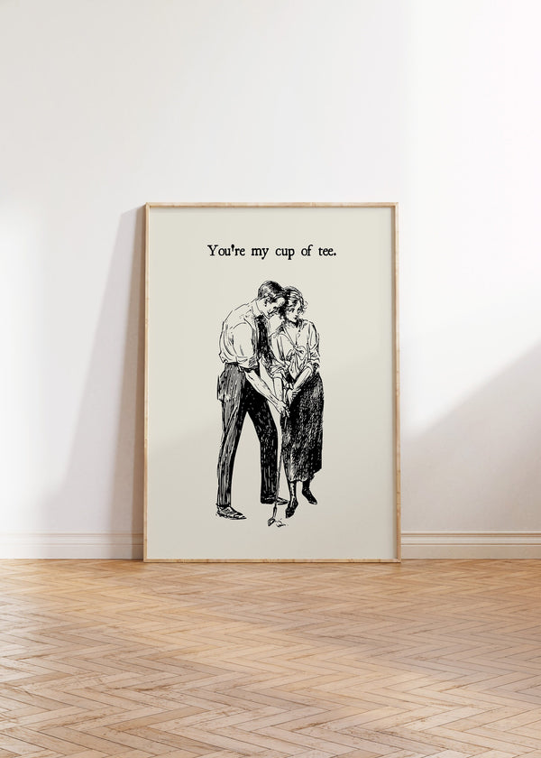 Vintage Golf Print Cute Golfing Poster Funny Feminine Wall Art Vintage Golfer Art Golfing Home Decor Golf Pun Art  Wall Art 1 Print 1512035732