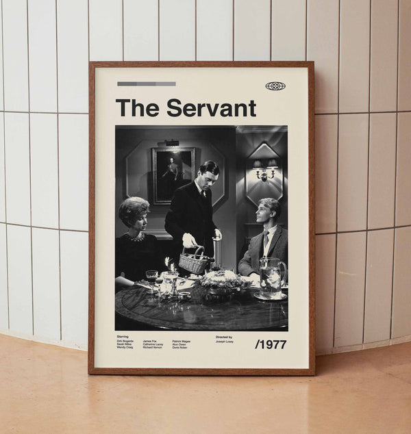 Vintage Movie Poster - British Cinema Classics  - Minimalist Midcentury Wall Art Print