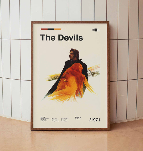 Vintage Movie Poster - Minimalist Midcentury Wall Art Print 1650456744