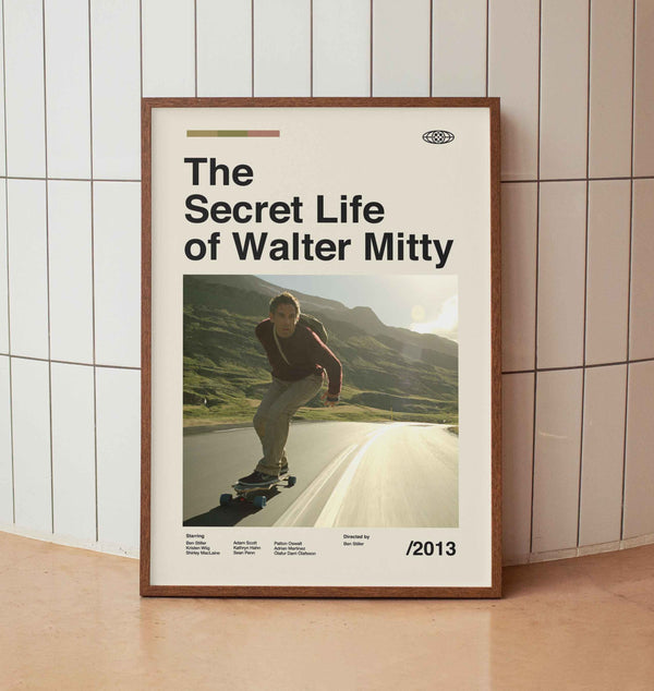 Vintage Movie Poster - Wall Art Print - Minimalist Midcentury 1678346126