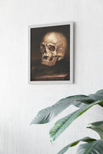 Vintage Skull and Bones Wall Art Poster Print Still Life Gothic Skull and Bones Poster Art Gift 1560005515