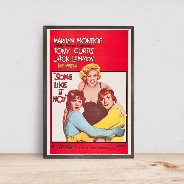 Vintege Some LIKE IT HOT Movie Poster, Room Decor, Home Decor, Art Poster for Gift 1627533528